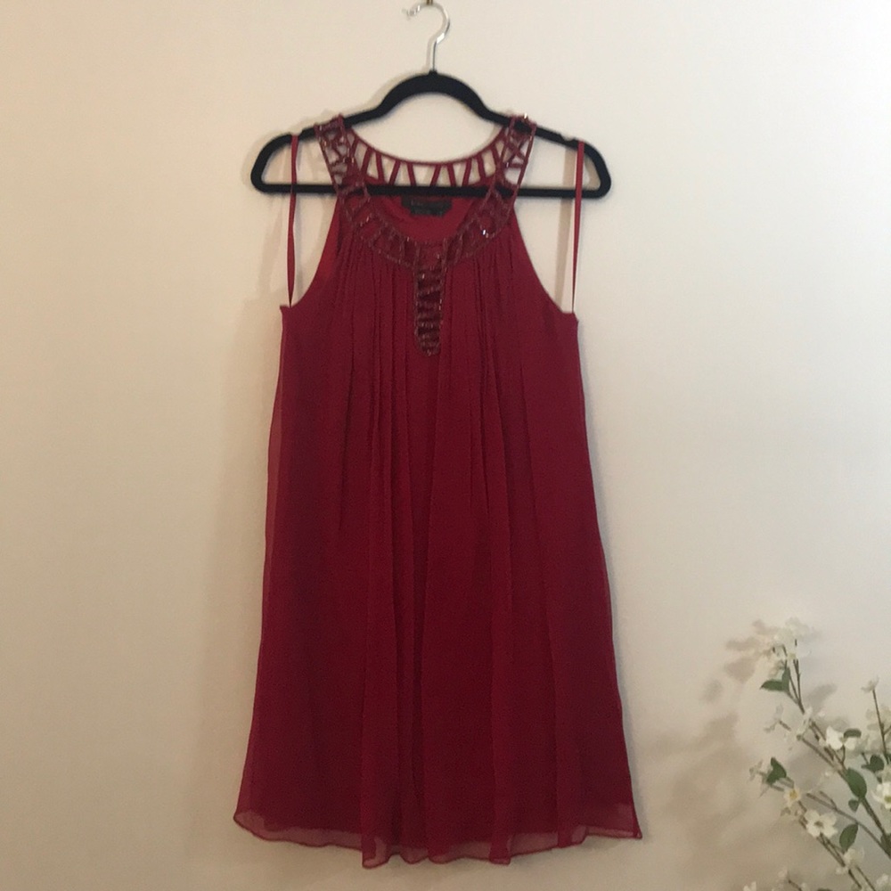 BCBG Beaded Shift Dress